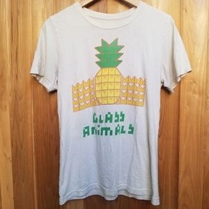 Glass Animals pineapple band tee S